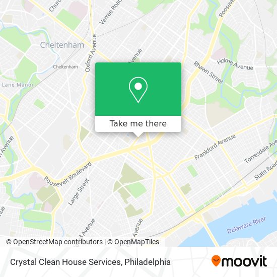 Mapa de Crystal Clean House Services