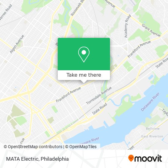 MATA Electric map