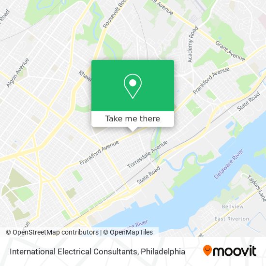 International Electrical Consultants map