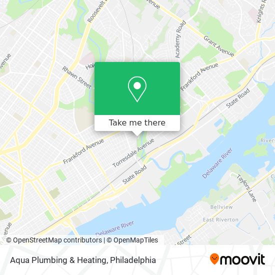 Aqua Plumbing & Heating map