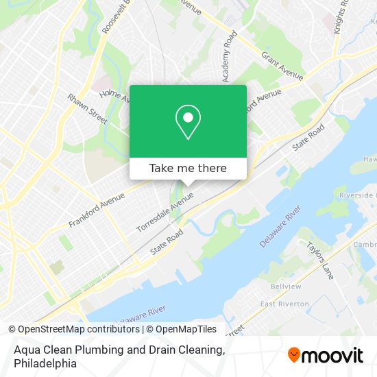 Aqua Clean Plumbing and Drain Cleaning map