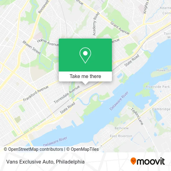 Vans Exclusive Auto map