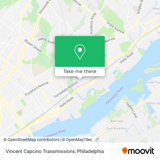 Vincent Capcino Transmissions map