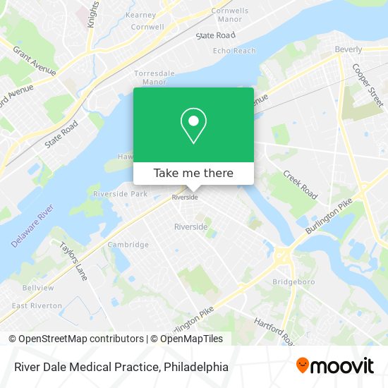 Mapa de River Dale Medical Practice