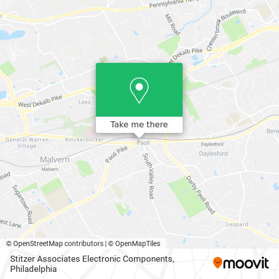 Mapa de Stitzer Associates Electronic Components