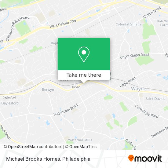 Michael Brooks Homes map