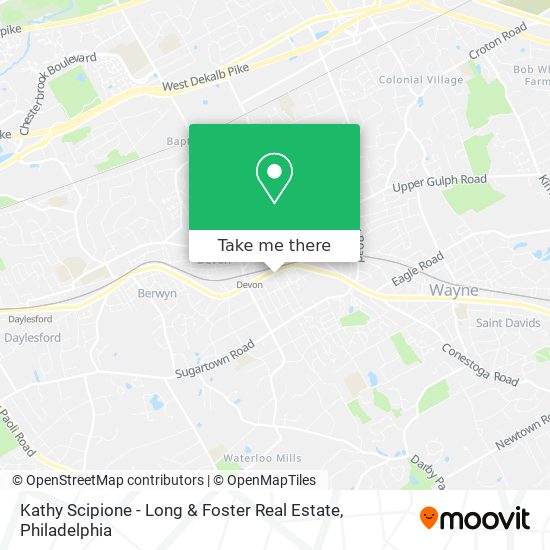 Kathy Scipione - Long & Foster Real Estate map