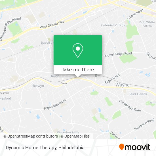 Dynamic Home Therapy map