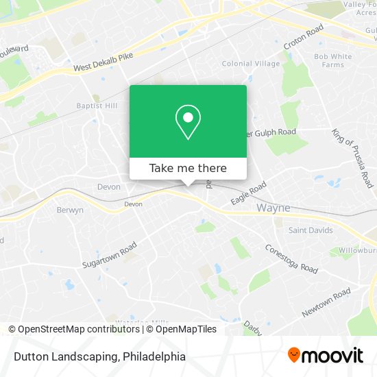 Dutton Landscaping map