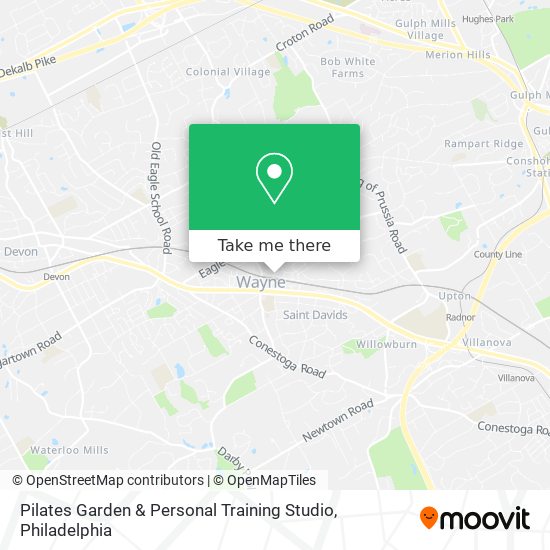 Pilates Garden & Personal Training Studio map