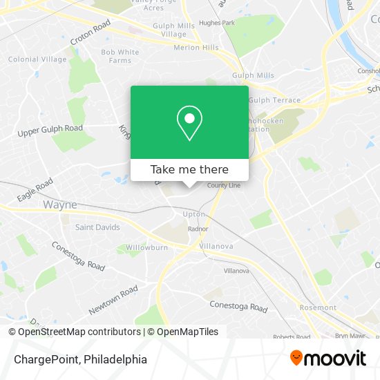 ChargePoint map