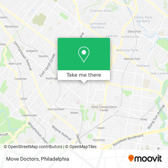 Move Doctors map