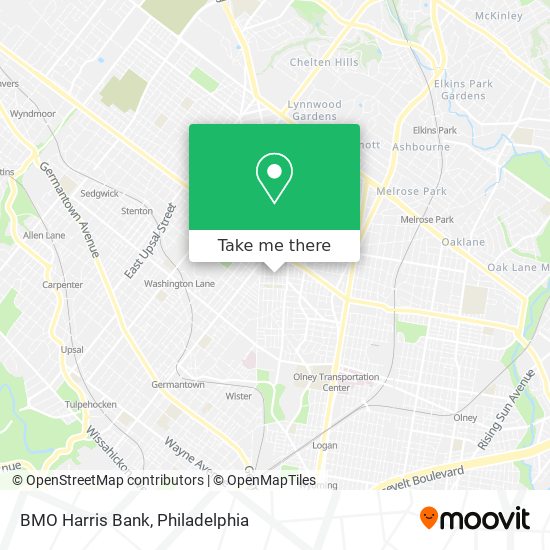 BMO Harris Bank map