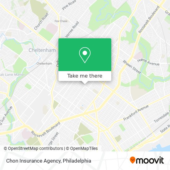 Chon Insurance Agency map