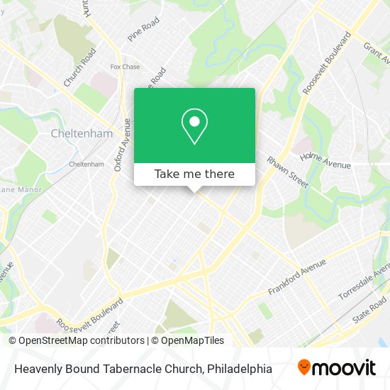 Mapa de Heavenly Bound Tabernacle Church