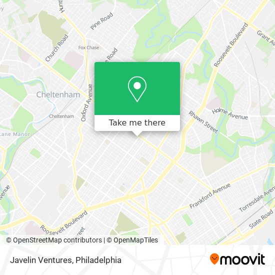 Mapa de Javelin Ventures