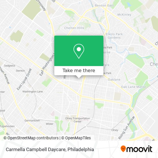 Carmella Campbell Daycare map