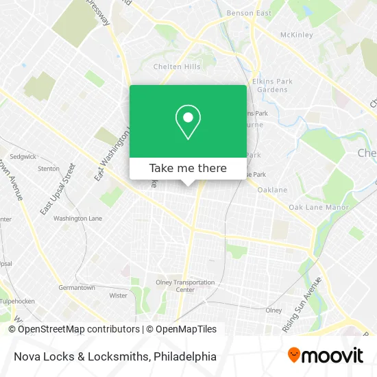 Nova Locks & Locksmiths map