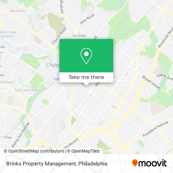 Mapa de Brinks Property Management