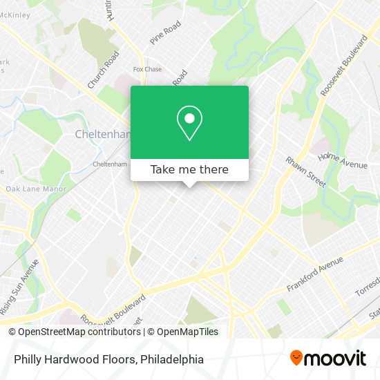 Mapa de Philly Hardwood Floors