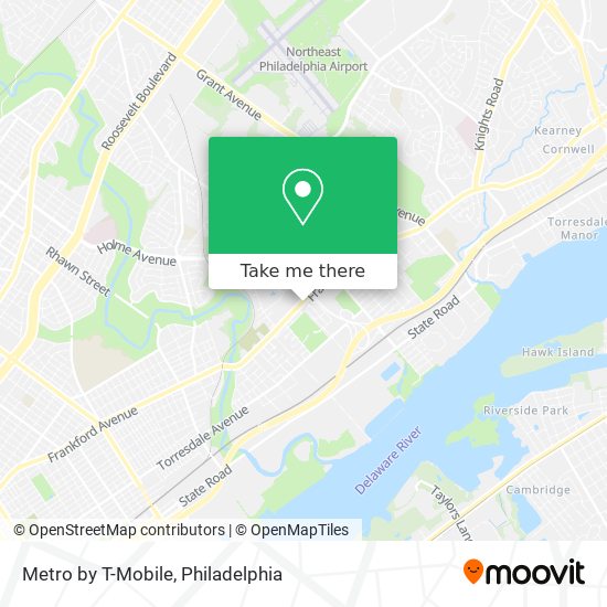 Metro by T-Mobile map