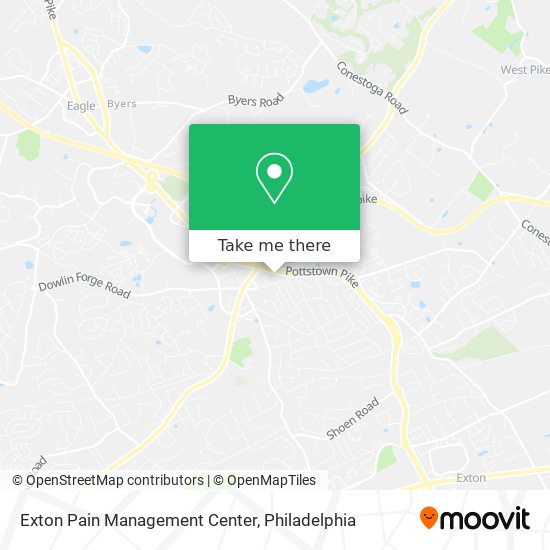 Mapa de Exton Pain Management Center