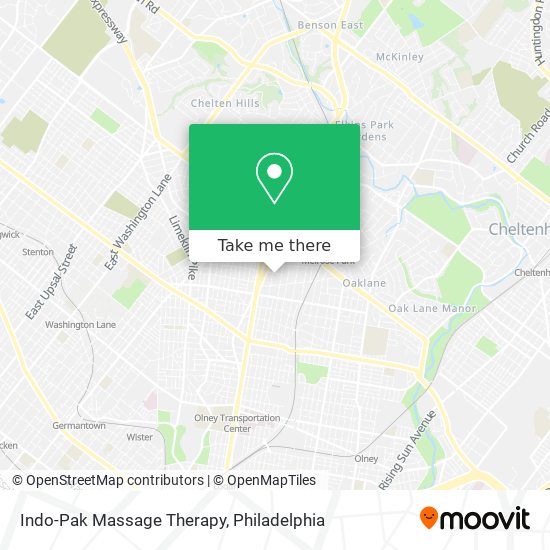 Mapa de Indo-Pak Massage Therapy