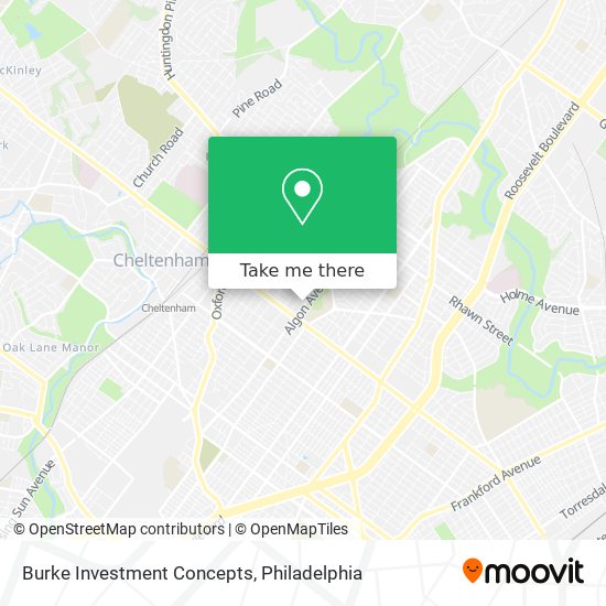 Burke Investment Concepts map