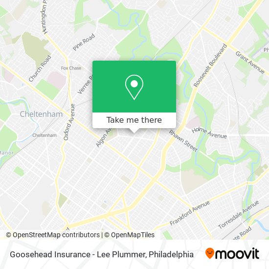 Mapa de Goosehead Insurance - Lee Plummer