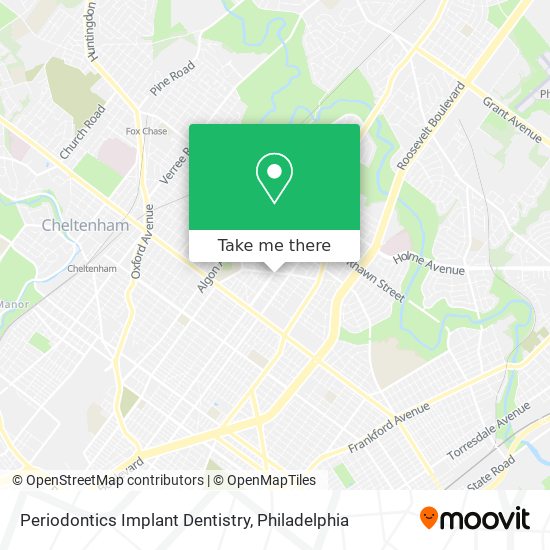 Mapa de Periodontics Implant Dentistry