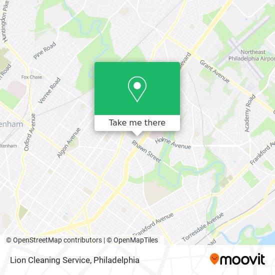 Lion Cleaning Service map