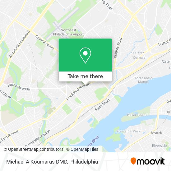 Mapa de Michael A Koumaras DMD