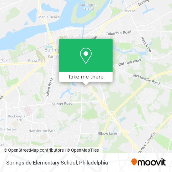 Springside Elementary School map
