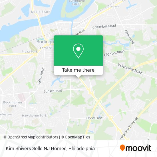 Kim Shivers Sells NJ Homes map