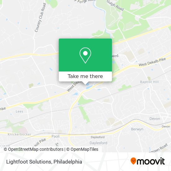 Mapa de Lightfoot Solutions