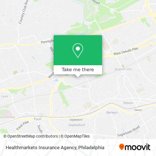 Healthmarkets Insurance Agency map