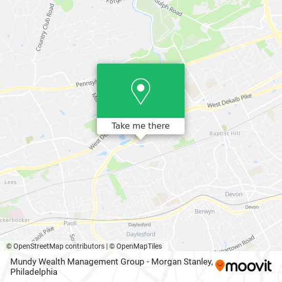Mapa de Mundy Wealth Management Group - Morgan Stanley