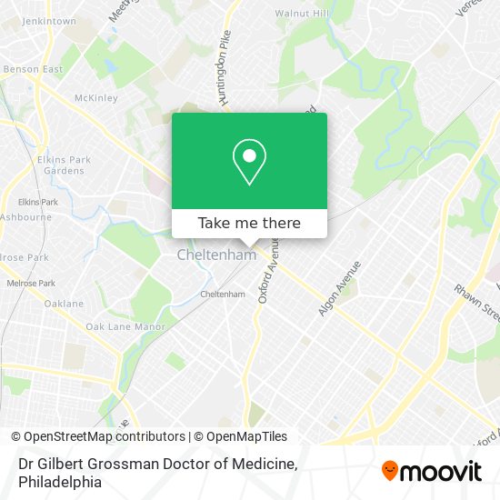 Dr Gilbert Grossman Doctor of Medicine map
