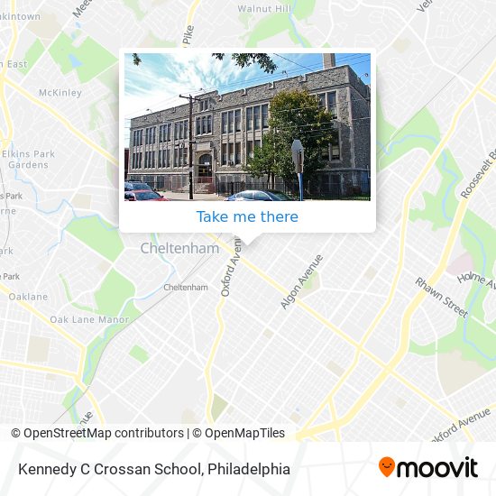 Mapa de Kennedy C Crossan School