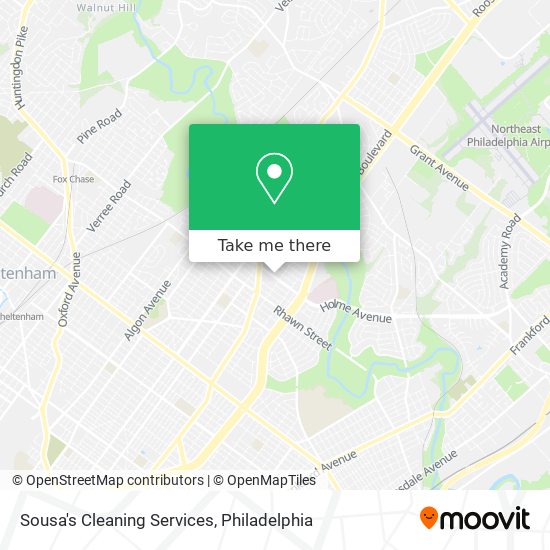 Sousa's Cleaning Services map