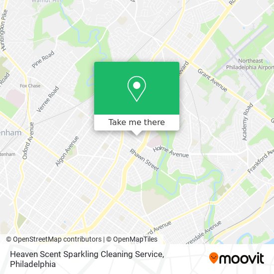 Heaven Scent Sparkling Cleaning Service map