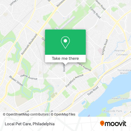 Local Pet Care map