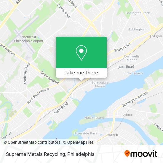 Supreme Metals Recycling map