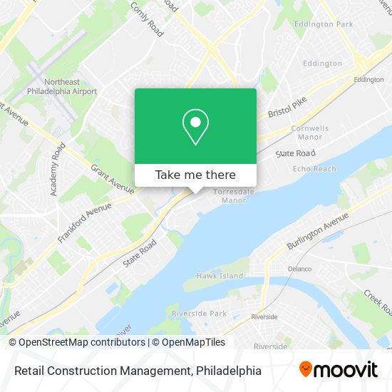 Retail Construction Management map