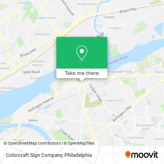 Mapa de Colorcraft Sign Company