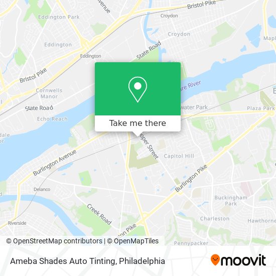 Ameba Shades Auto Tinting map
