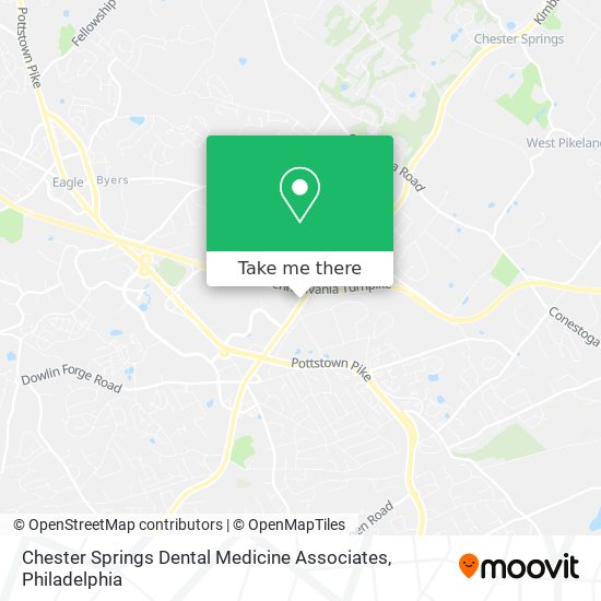 Mapa de Chester Springs Dental Medicine Associates