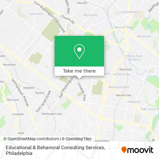 Mapa de Educational & Behavioral Consulting Services