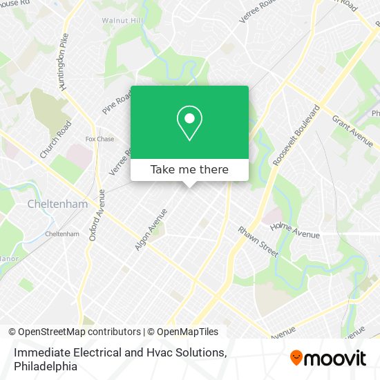 Immediate Electrical and Hvac Solutions map