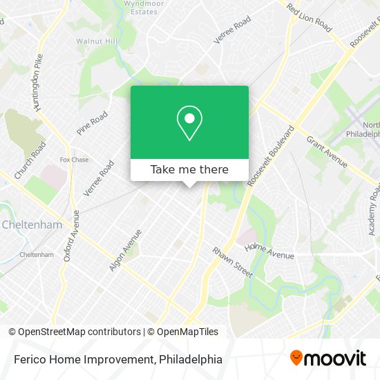 Ferico Home Improvement map